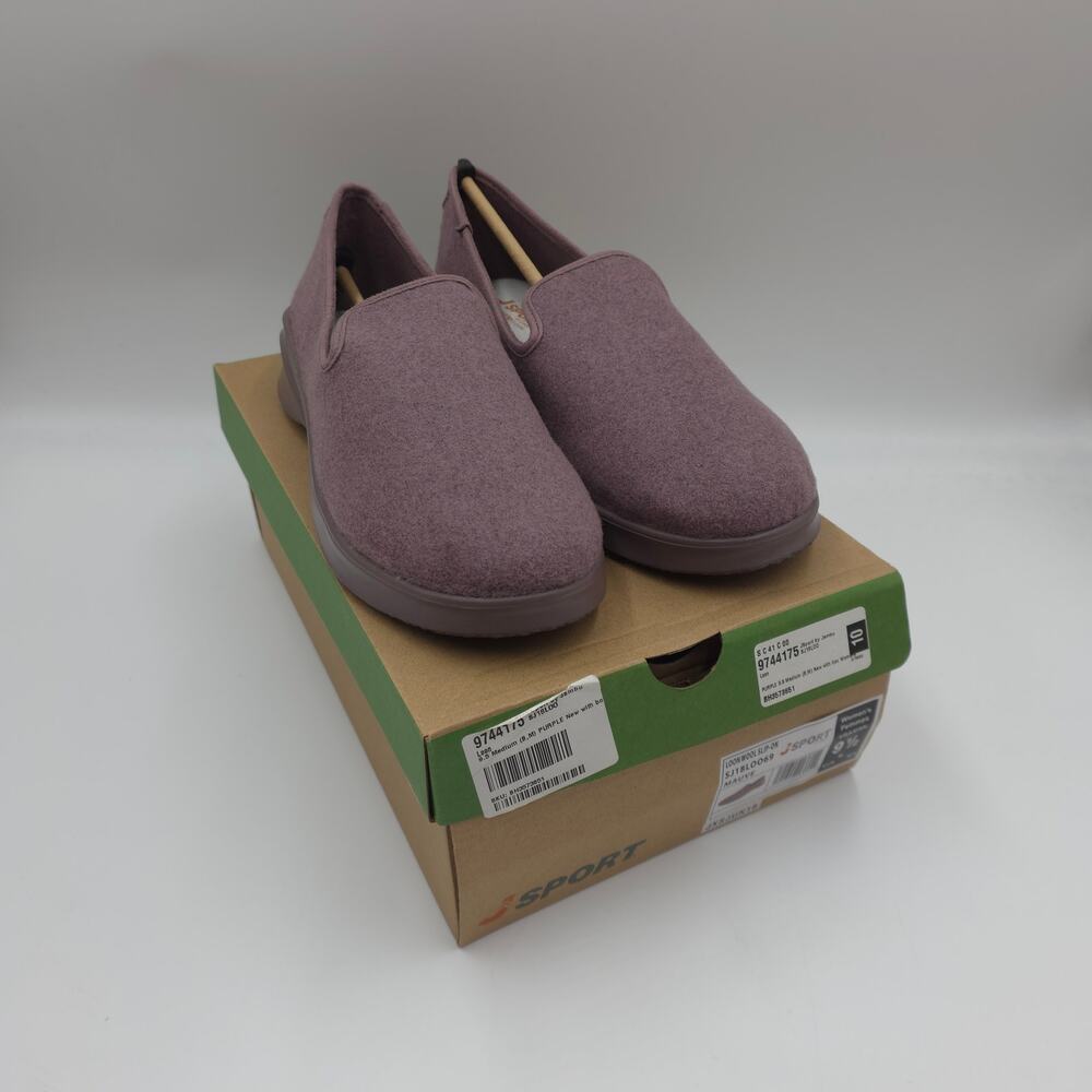 Jambu JSport Loon Wool Slip-On in Mauve Size 9